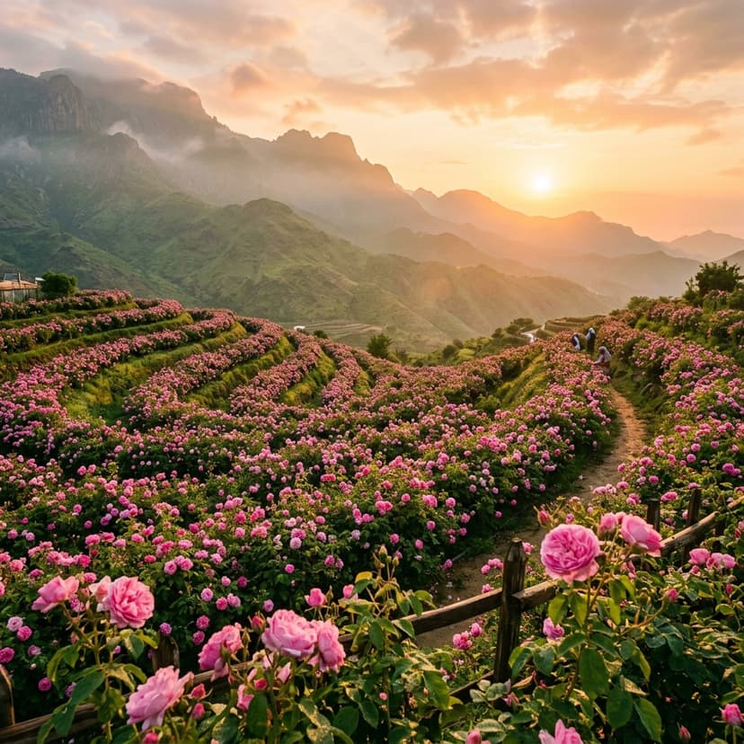 Taif Rose Valley & Al Hada Peaks Image 1